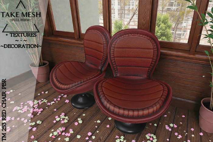 ! TakeMesh - TM 253 Red Chair PBR