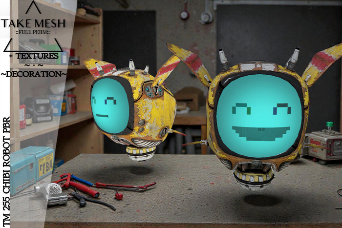 ! TakeMesh -Chibi Robot ..