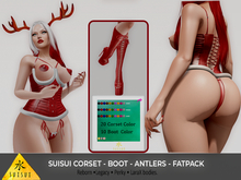SUISUI Corset and Boots -Antlers FATPACK