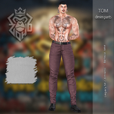 [ZH] Tom Denim Pants White