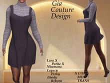 "GCD" Kierra Jumper and Sweater Set Purple