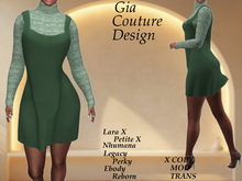 "GCD" Kierra Jumper and Sweater Set Sage