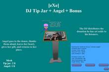 [eXe] DJ Tip Jar + DJ who makes donations with donations + bonus+angel - Profile picture - gift
