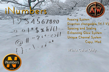 [A.W.] - iNumbers White v1.0 [BOX](-add me)