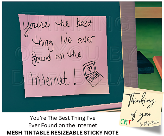 BEST THING ON THE INTERNET - Thinking of You Sticky Note