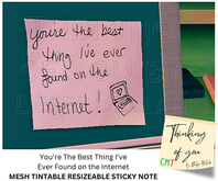 BEST THING ON THE INTERNET - Thinking of You Sticky Note