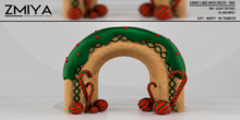 ZMIYA Candy Land Arch Green + Red