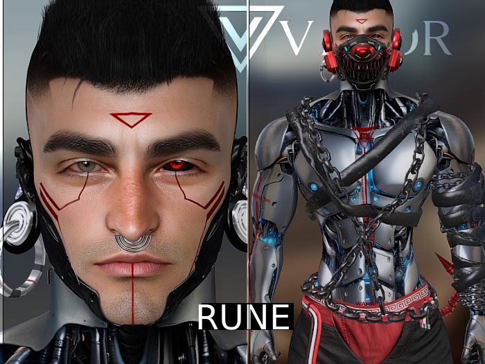 V.  Proyect Y Shape for RUNE Head and Legacy Athletic