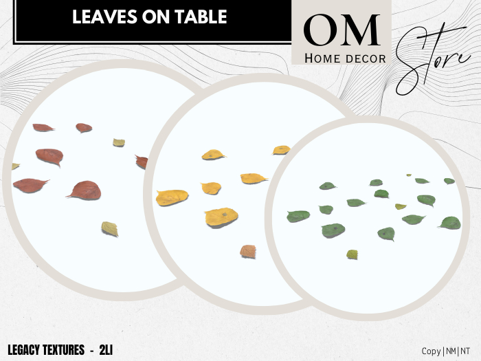 |OM| Leaves on Table