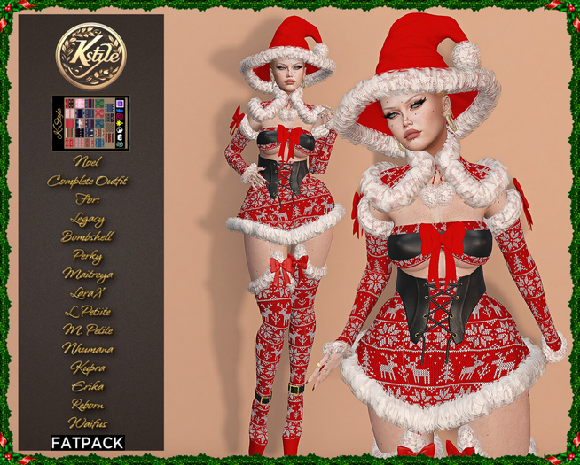 [K-Style] NOEL COMPLETE OUTFIT - FATPACK #2