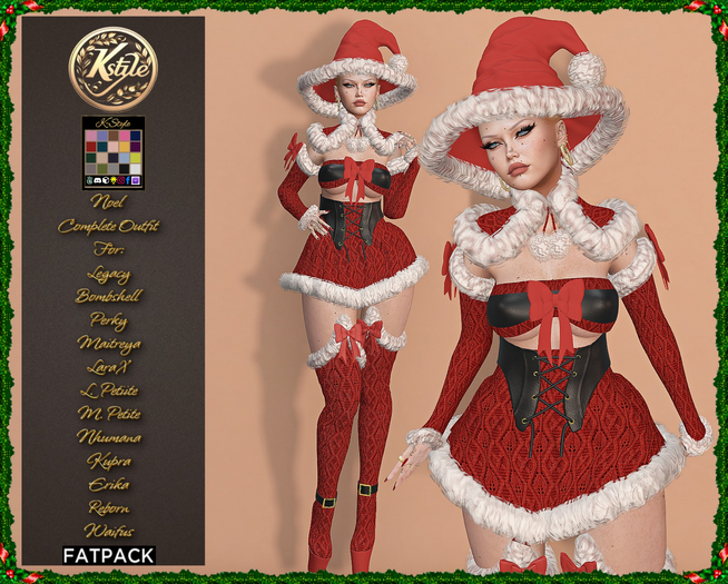 [K-Style] NOEL COMPLETE OUTFIT - FATPACK #3