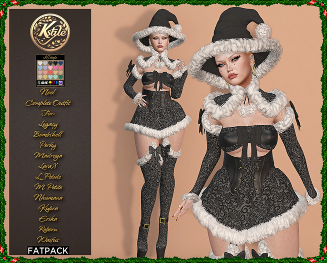 [K-Style] NOEL COMPLETE OUTFIT - FATPACK #7