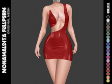 230 - MONAMALDITA - Texture Latex - Dress