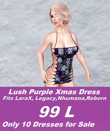 xmas purple Lush 2025