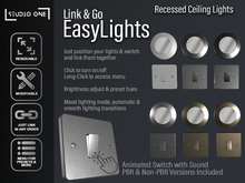 StudioOne - EasyLights & Switches - Recessed Ceiling - PBR