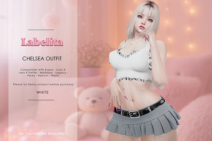 [LABELITA] Chelsea Outfit White