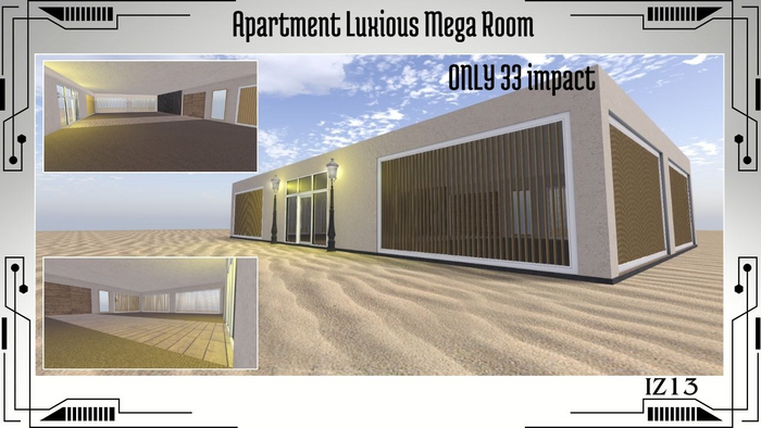 Apartment Luxious Mega Room ONLY 33 impact Copy Modify