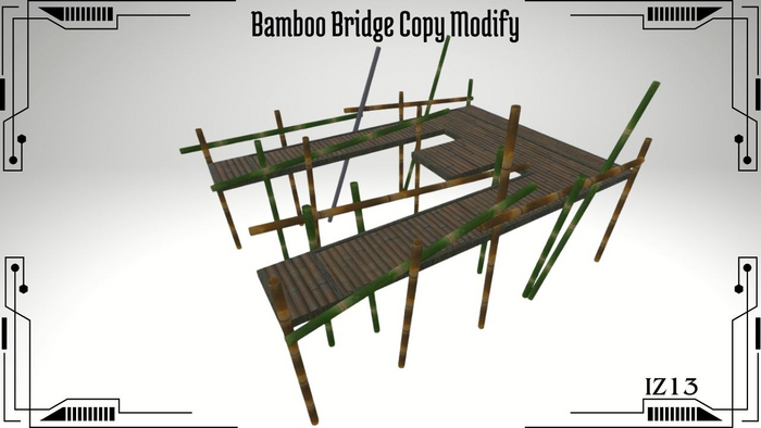 Bamboo Bridge 13 impact 2 set Copy modify