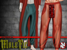 !!MaleFic SPA Pants- RED