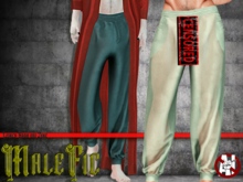 !!MaleFic SPA Pants- WHITE