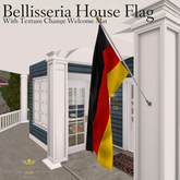Bellisseria House Flag ~ Texture Change Welcome Mat Set - GERMANY (Boxed)