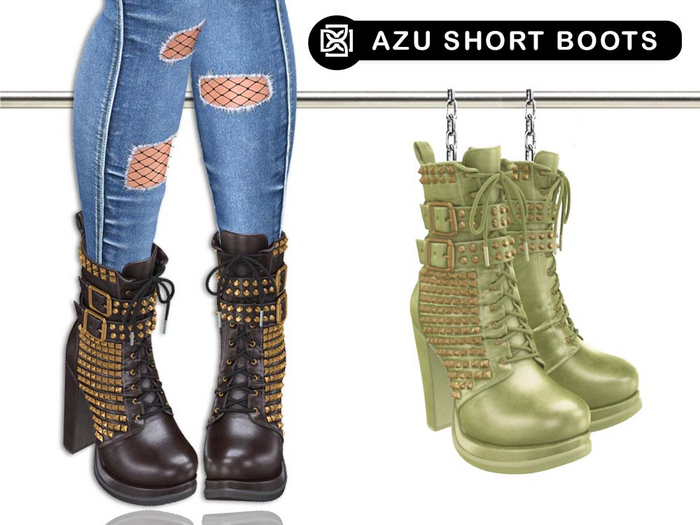 Addams // Azu Short Boots // N*17