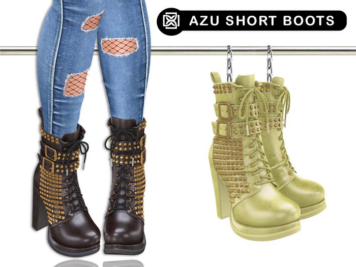 Addams // Azu Short Boots // N*16