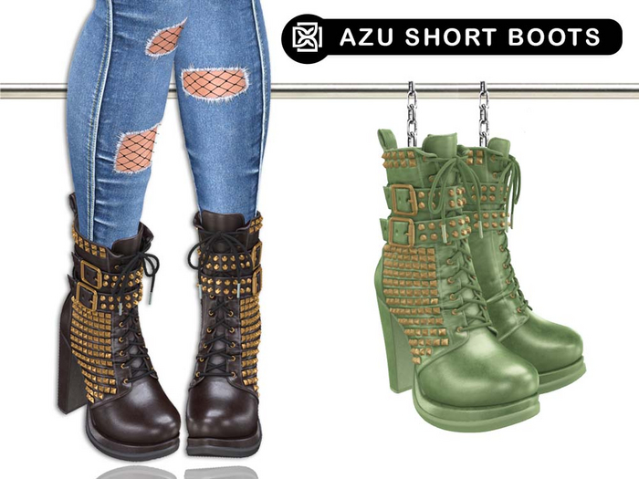 Addams // Azu Short Boots // N*19