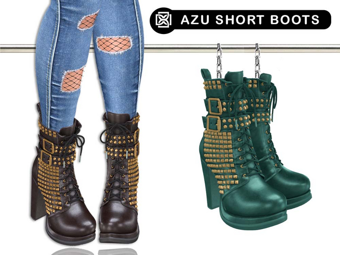 Addams // Azu Short Boots // N*20
