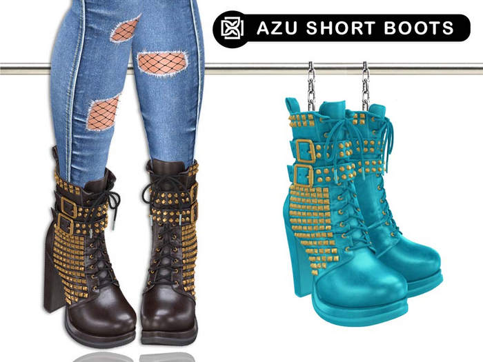 Addams // Azu Short Boots // N*22