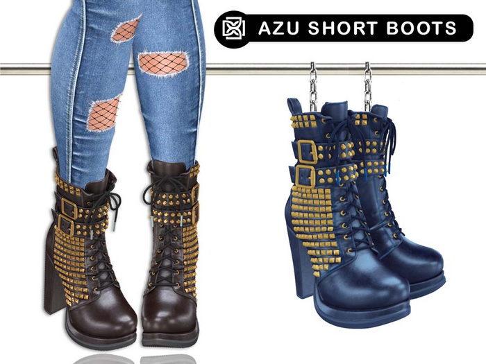 Addams // Azu Short Boots // N*24