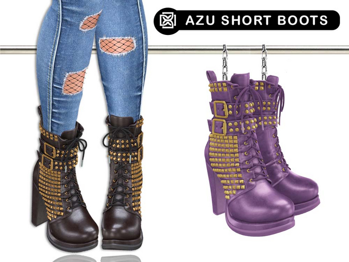 Addams // Azu Short Boots // N*28