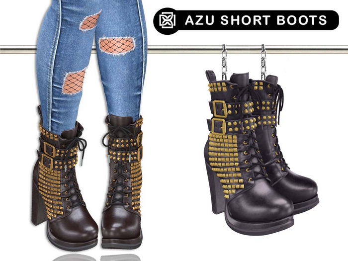 Addams // Azu Short Boots // N*30
