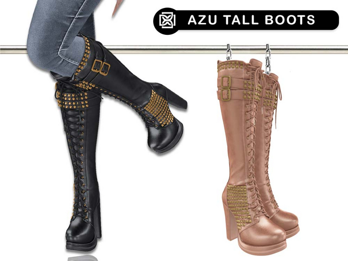 Addams // Azu Tall Boots // N*8