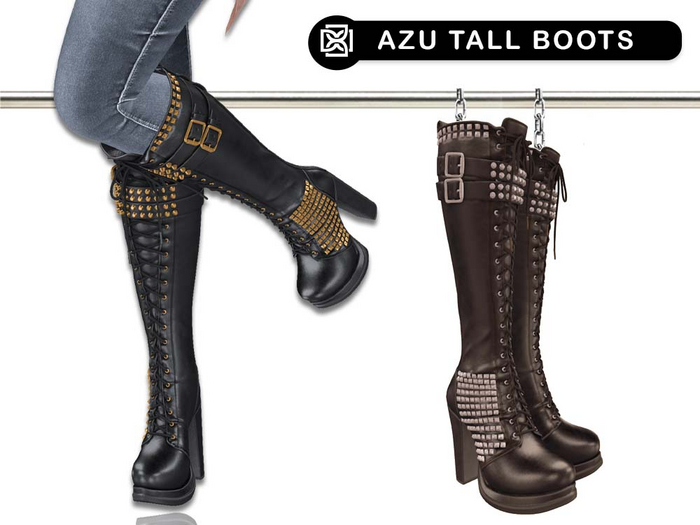 Addams // Azu Tall Boots // N*15