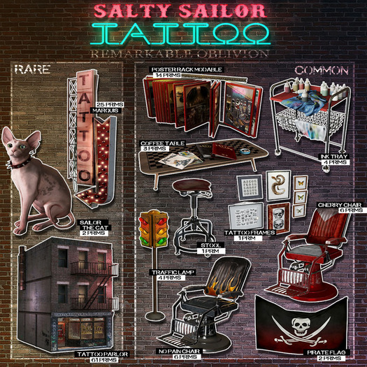 RO - The Salty Sailor - Sailor the Cat RARE
