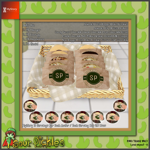 [SP] MyStory Fresh Bagged Baked Cookies