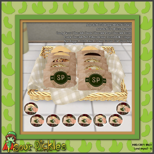 [SP] Fresh Bagged Baked Cookies