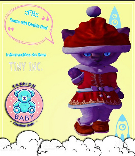 ::FB:: Santa Girl Dinkie Red