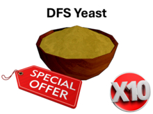 DFS Yeast x 10 for L$15 [Actual Item] *** SPECIAL OFFER ***