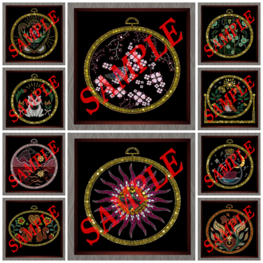 Dazzly-Embroidery Set