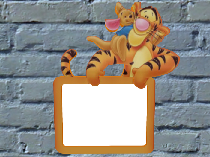 Tiger Picture Frame 2025 TW