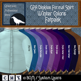 GPA Dinkies Shirt Formal BOM - Fatpack Winter Colors