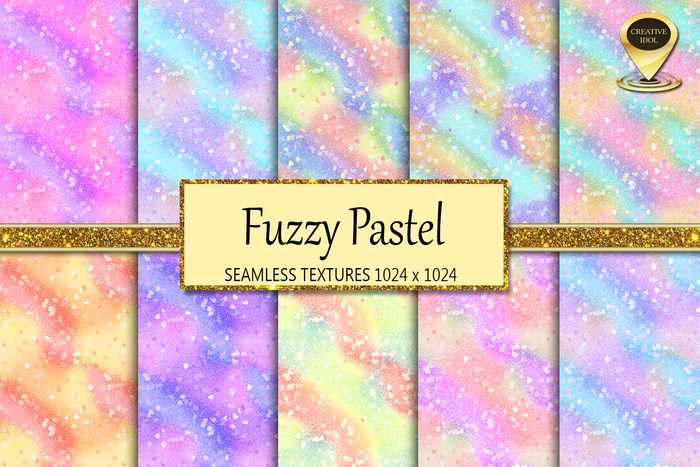 Fuzzy Pastel Textures