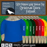 GPA Dinkies Long Sleeve Top BOM - Fatpack Christmas Colors