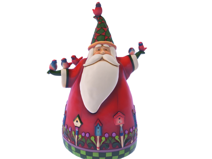 Santa Claus & Birds FULL PERM