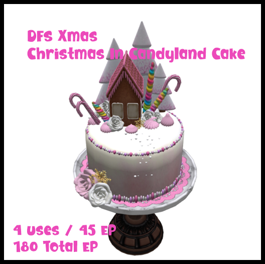DFS Xmas Christmas In Candyland Cake - ACTUAL ITEM