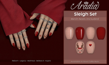 Aradia - Sleigh Set Nails [Short Coffin]