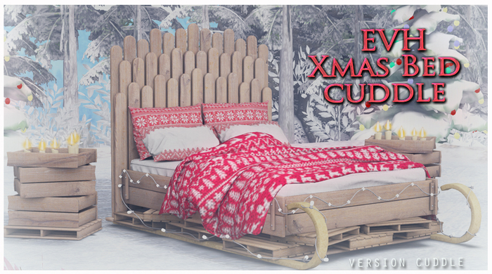 EVH Xmas Bed cuddle
