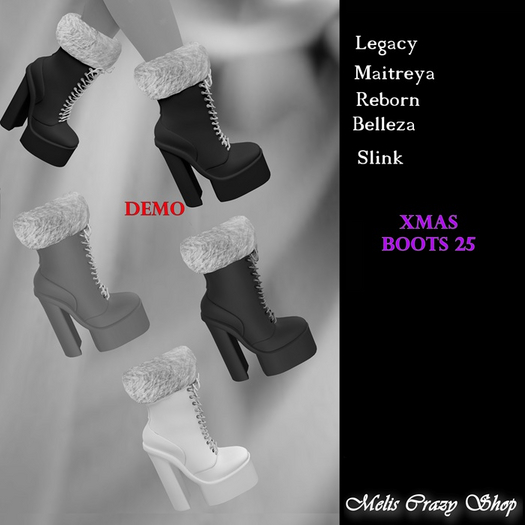 DEMO Xmas Boots 25 V1